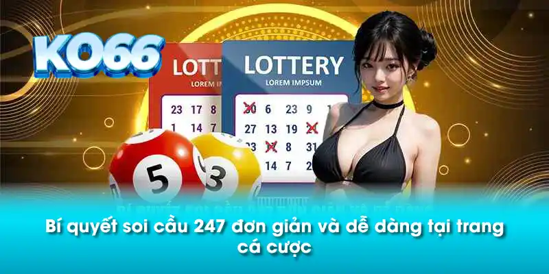 Bí quyết soi cầu 247 đơn giản và dễ dàng tại trang cá cược